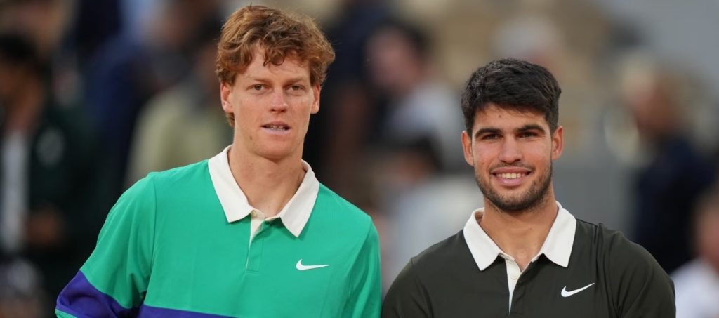 Generational change in tennis: Jannik Sinner - Carlos Alcaraz